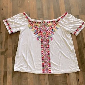 Embroidered Top